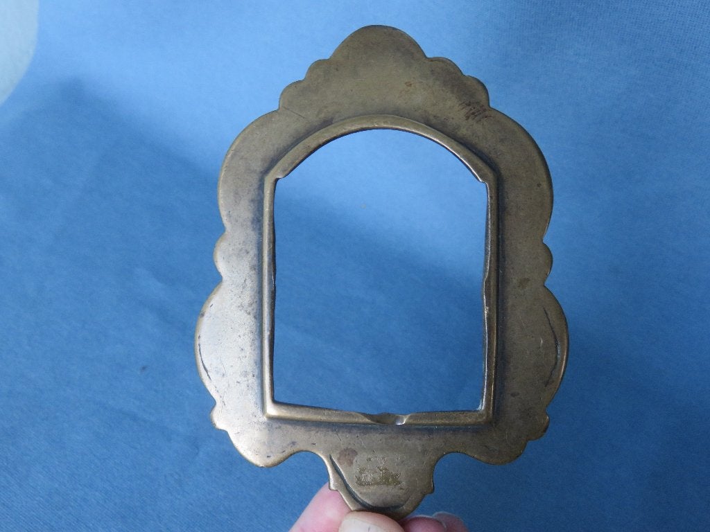Bandelier sluiting van soldaat in brons - 17e eeuw, Antiek en Kunst, Ophalen of Verzenden, Brons