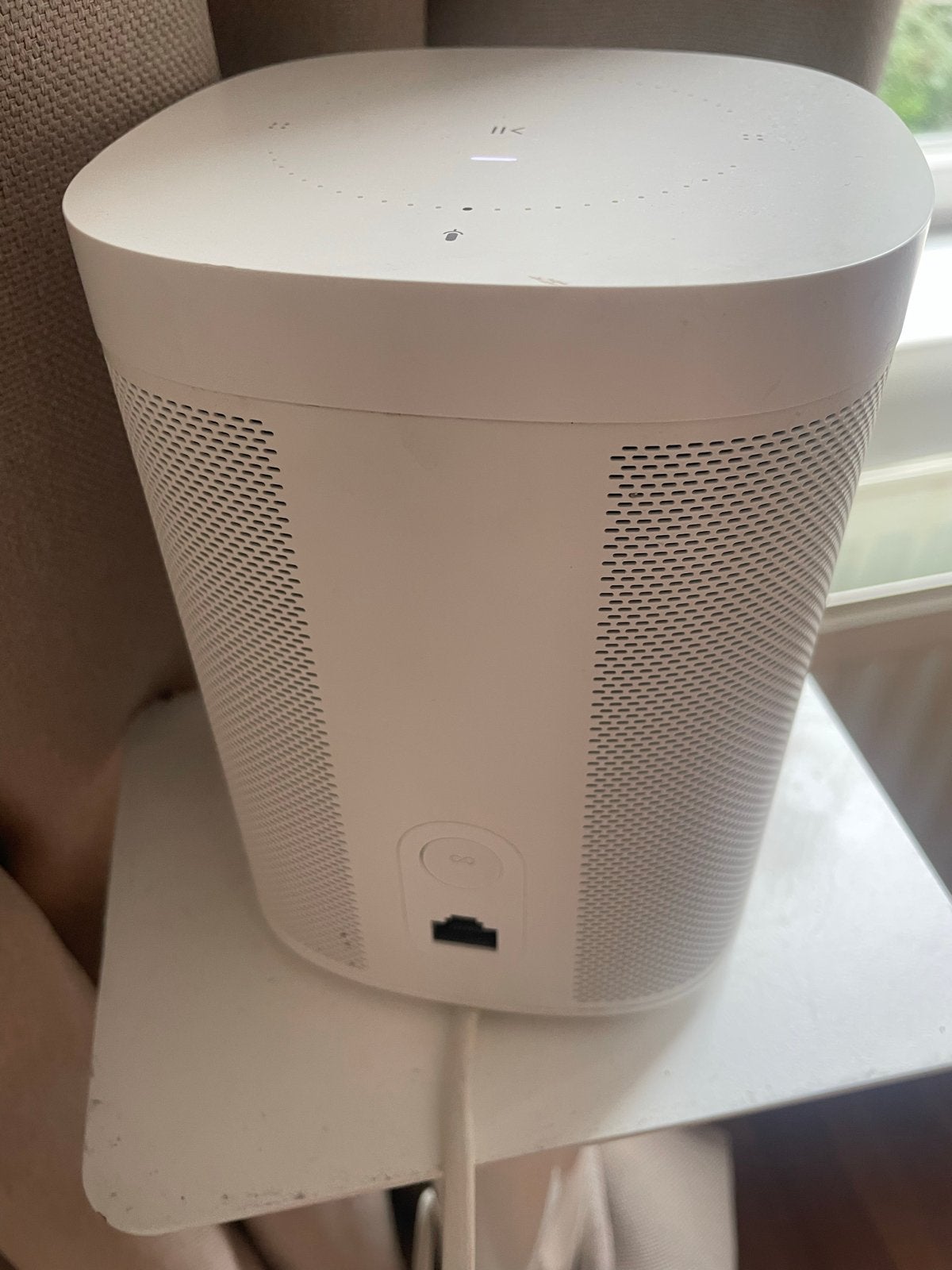 2  witte Sonos One speakers te koop