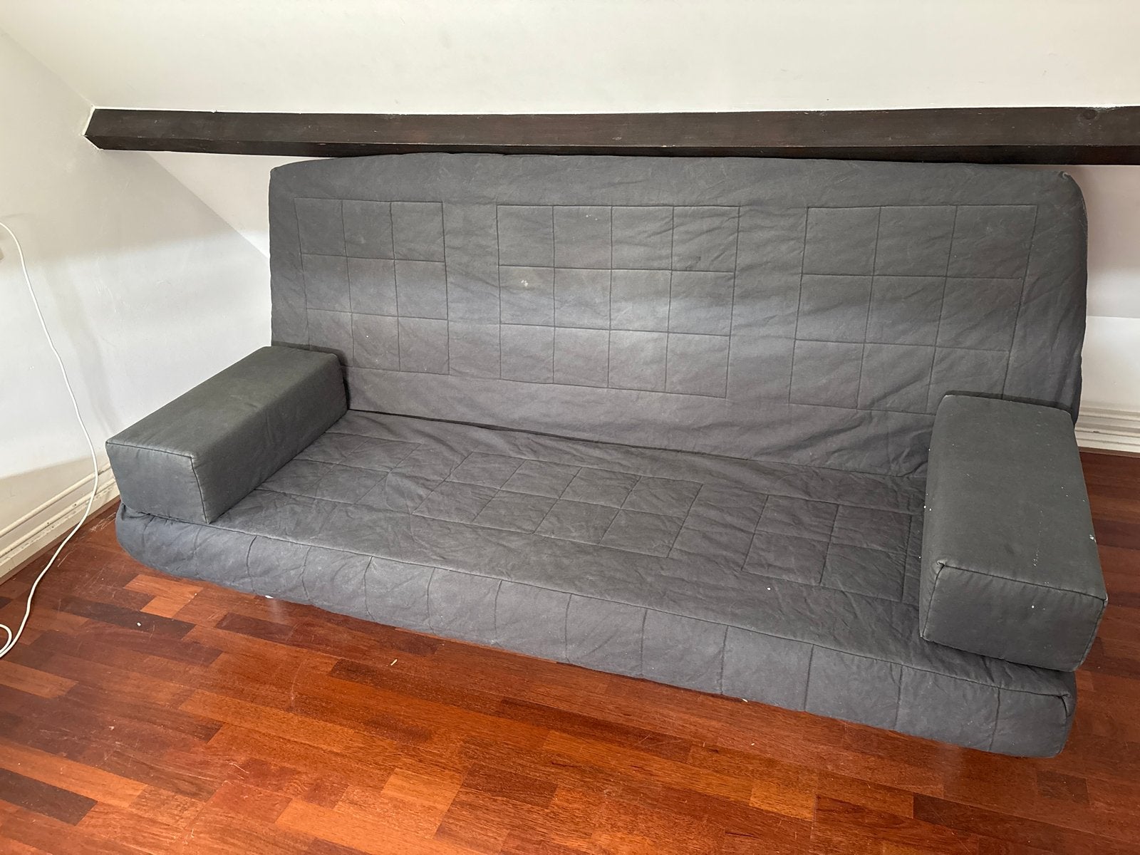 Gratis Slaapbank, Ophalen, Gebruikt, Tweepersoons, 120 cm