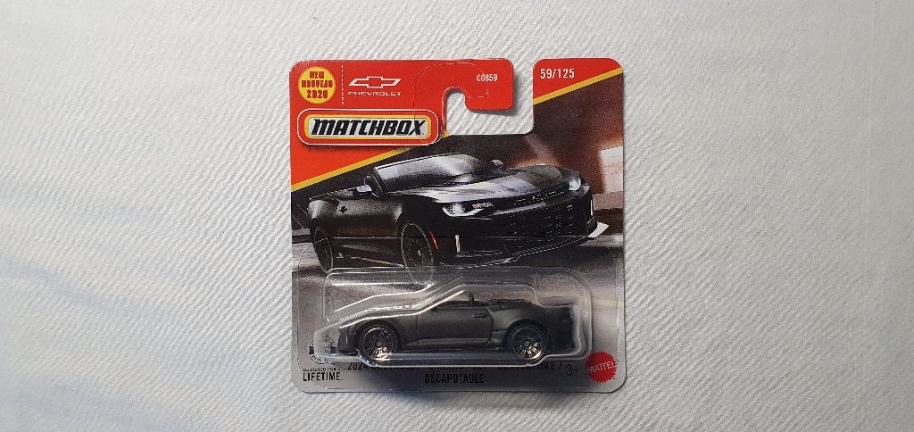 Matchbox 2024 Chevrolet Camaro ZL-1 Convertible, Ophalen of Verzenden, Nieuw, Auto