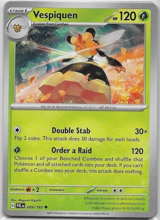 Paldea Evolved,  Vespiquen [uncommon] 9/193, Verzenden, Nieuw, Losse kaart