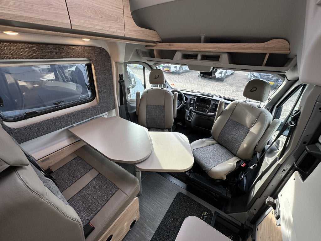 Dethleffs Globetrail 600 Automaat met trekhaak, Caravans en Kamperen, Campers, Automaat, Ringverwarming, Ford, Tot en met 2