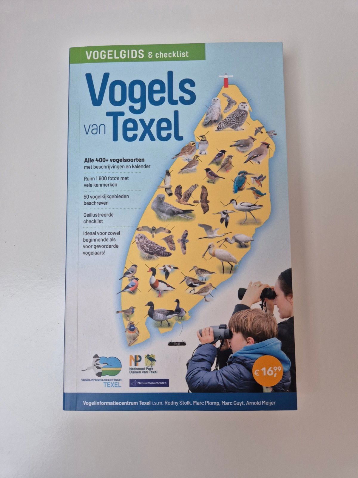 Vogelgids & checklist: Vogels van Texel, Ophalen of Verzenden, Nieuw, Vogels, Rodny Stolk, Marc Plomp, Marc Guyt, Arnold Meijer