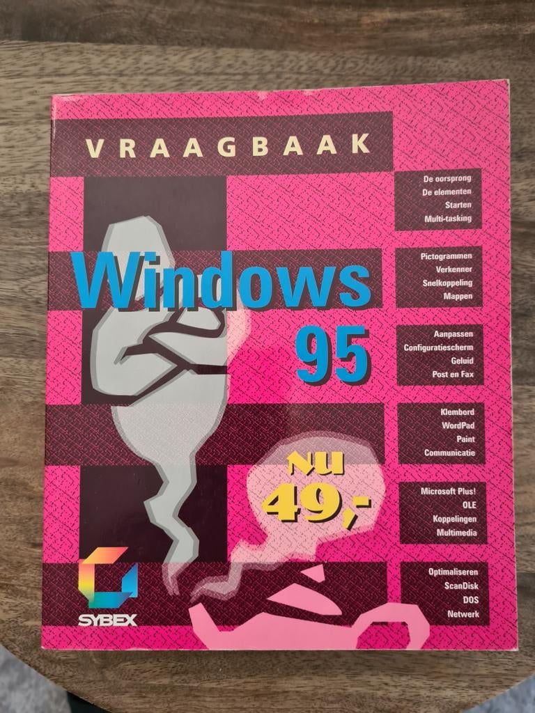 Vraagbaak Windows 95 - Handleiding en Tips, Ophalen of Verzenden, Gelezen, Besturingssystemen, SYBEX