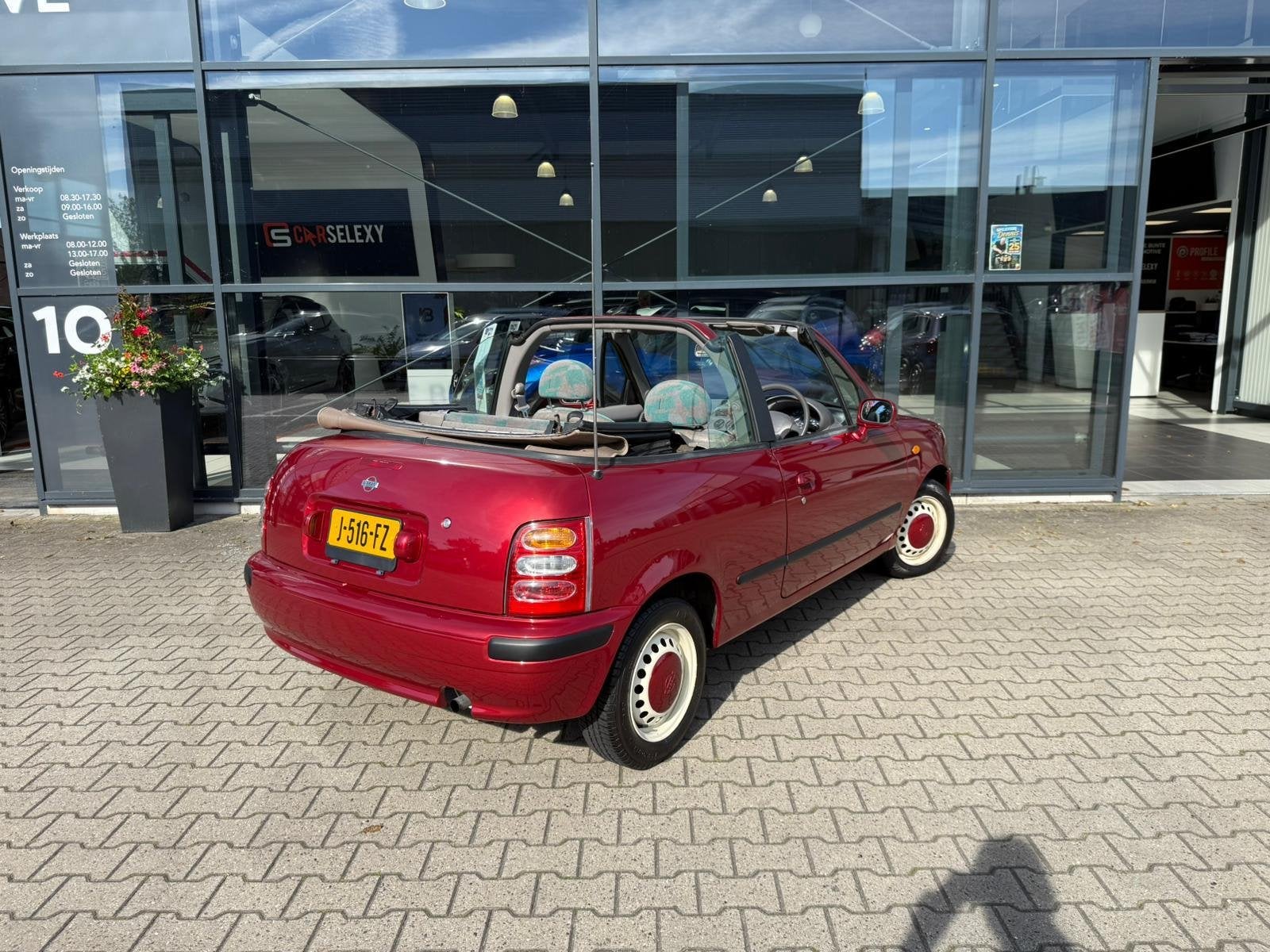 Nissan Micra Cabrio *Uniek in Nederland*, Auto's, Stof, Gebruikt, 916 kg, 4 cilinders