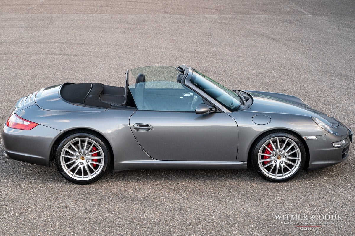 Porsche 911 Cabrio 3.8 Carrera S Tiptronic (bj 2007), Auto's, Automaat, Dealer onderhouden, Achterwielaandrijving, Gebruikt