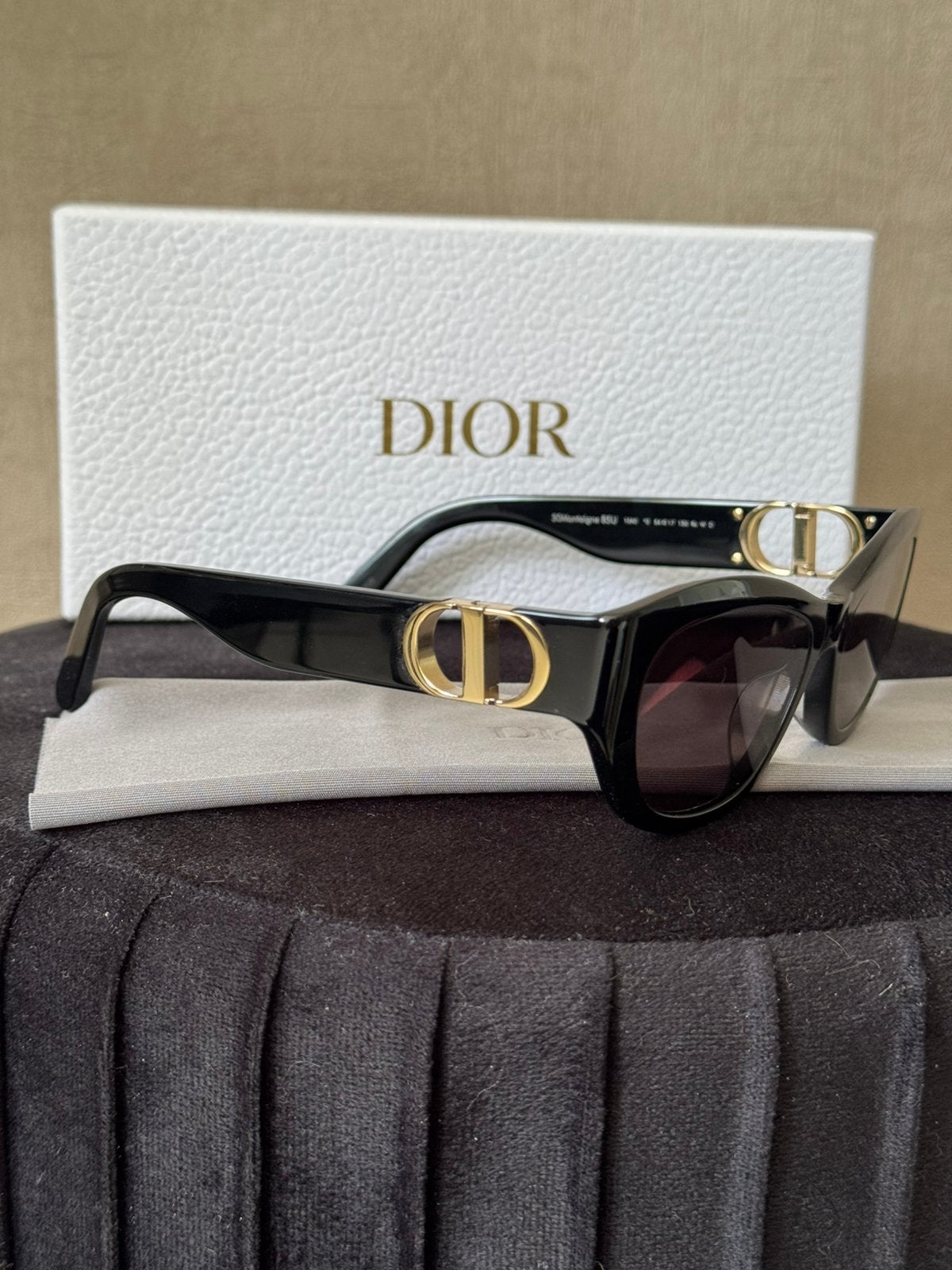 Dior zonnebril, Sieraden, Tassen en Uiterlijk, Zonnebrillen en Brillen | Heren, Ophalen of Verzenden, Zo goed als nieuw, Zwart