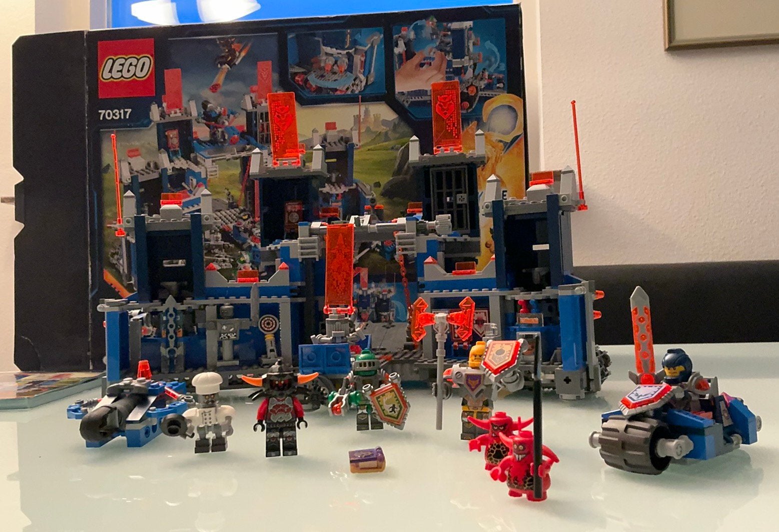 LEGO NEXO KNIGHTS De Fortrex - 70317, Ophalen of Verzenden, Zo goed als nieuw