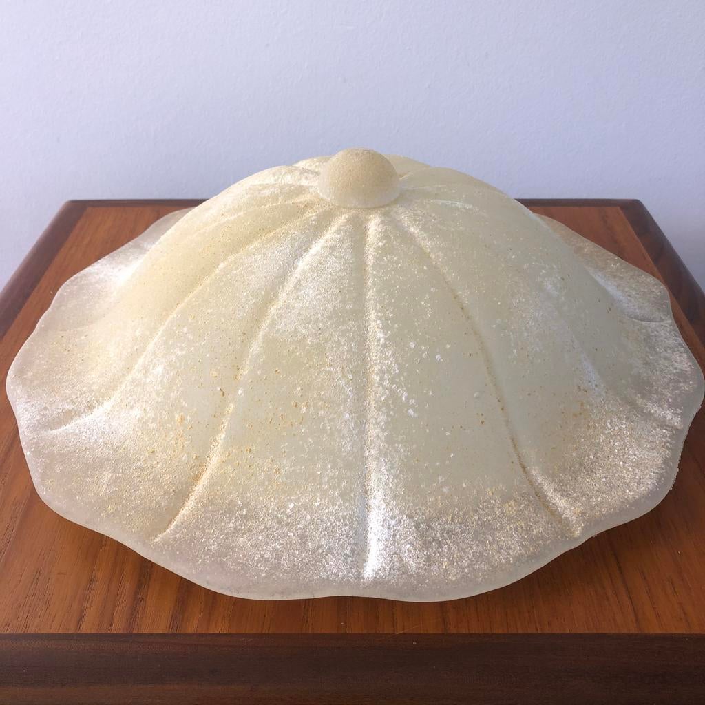 Murano glazen plafondlamp | made in Italy | D36 cm, Huis en Inrichting, Lampen | Plafondlampen, Ophalen of Verzenden, Zo goed als nieuw