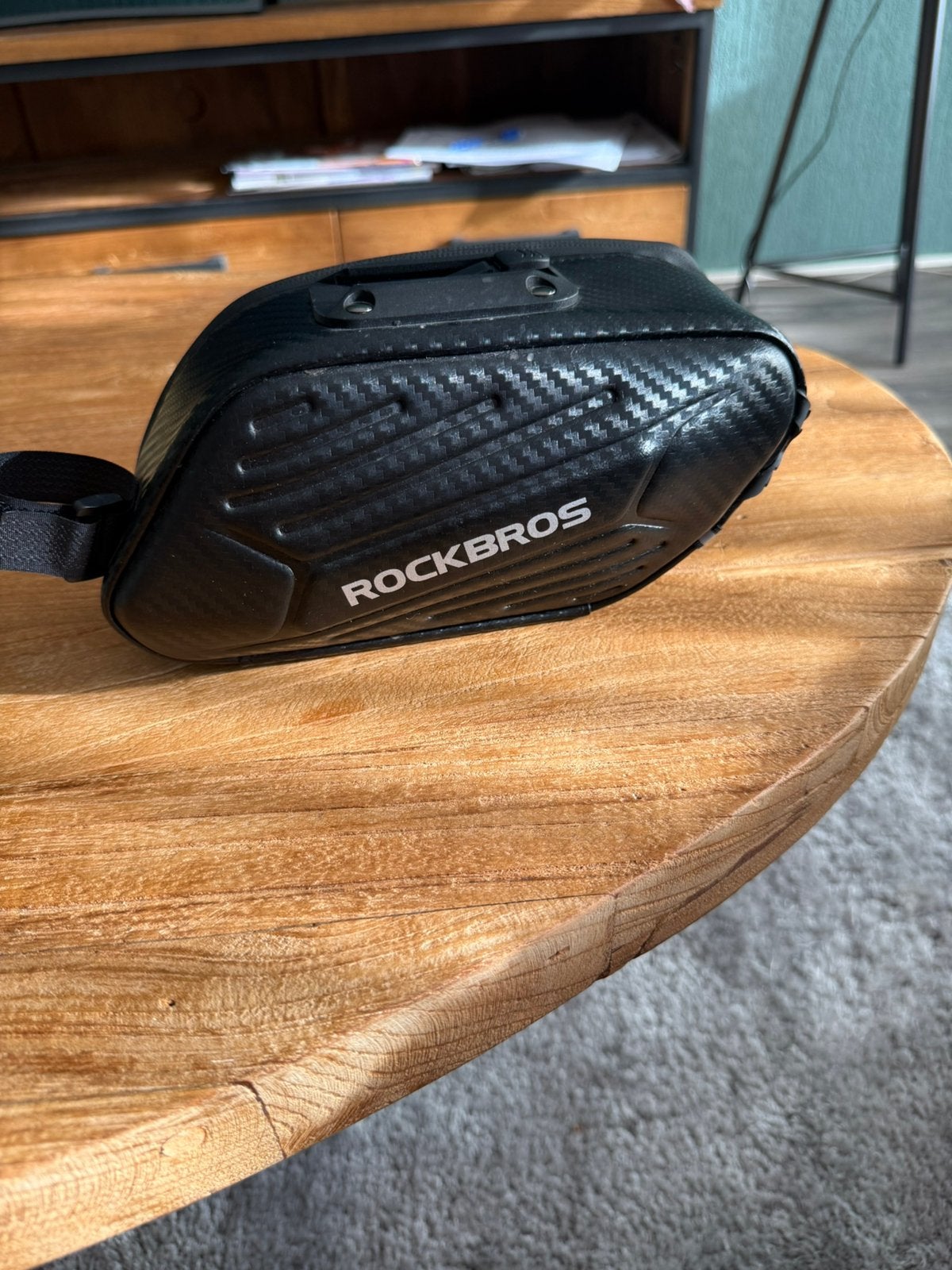 Fiets frametas, fiets zadeltas rockbros + spatbord, Ophalen