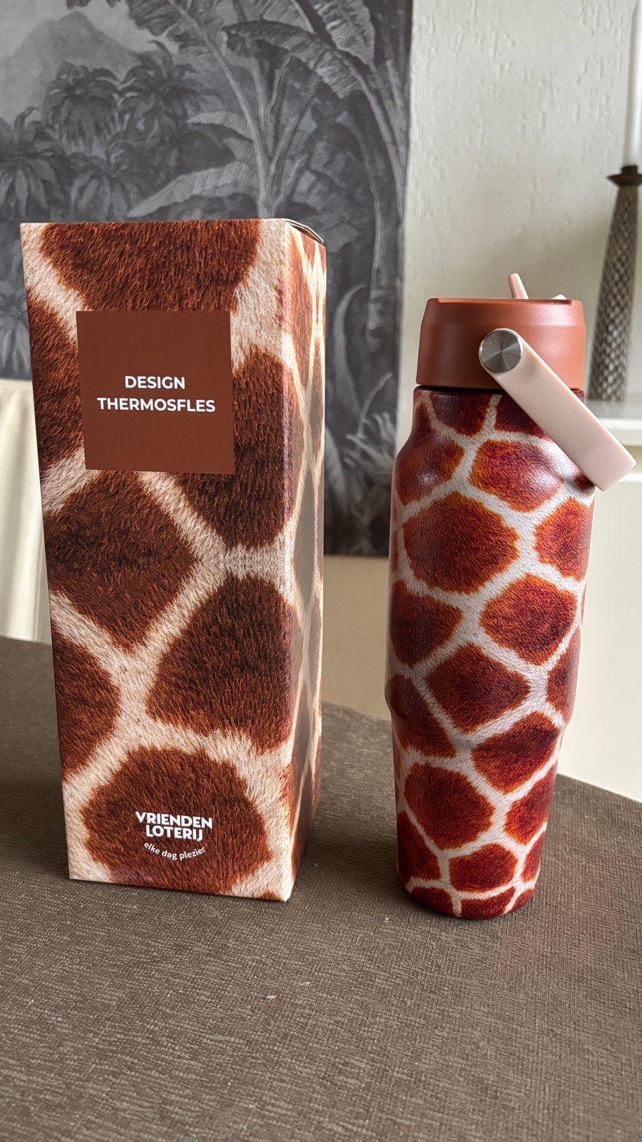 Nieuwe thermosfles dubbelwandig rvs, Ophalen of Verzenden, Nieuw