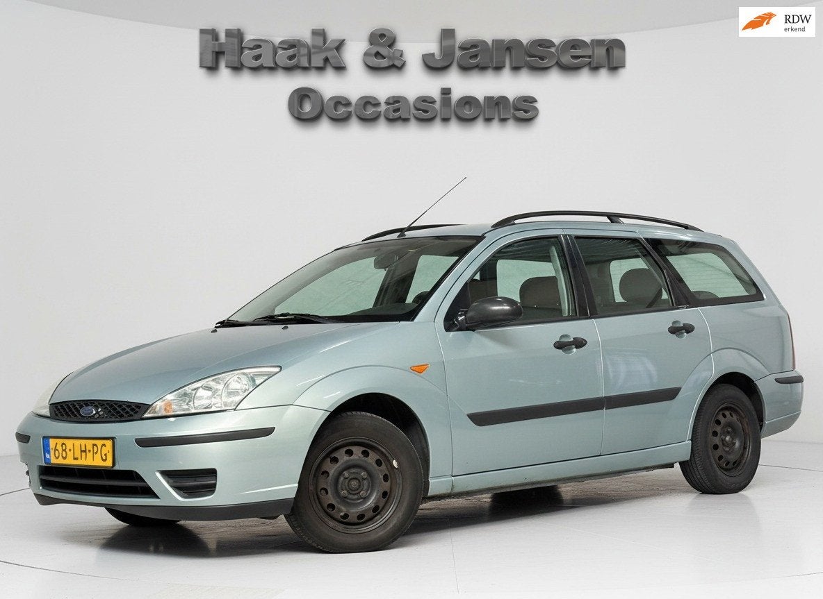 Ford Focus Wagon 1.4-16V Cool Edition - Airco - Leder - NAP, 15 km/l, Gebruikt, 4 cilinders, Origineel Nederlands