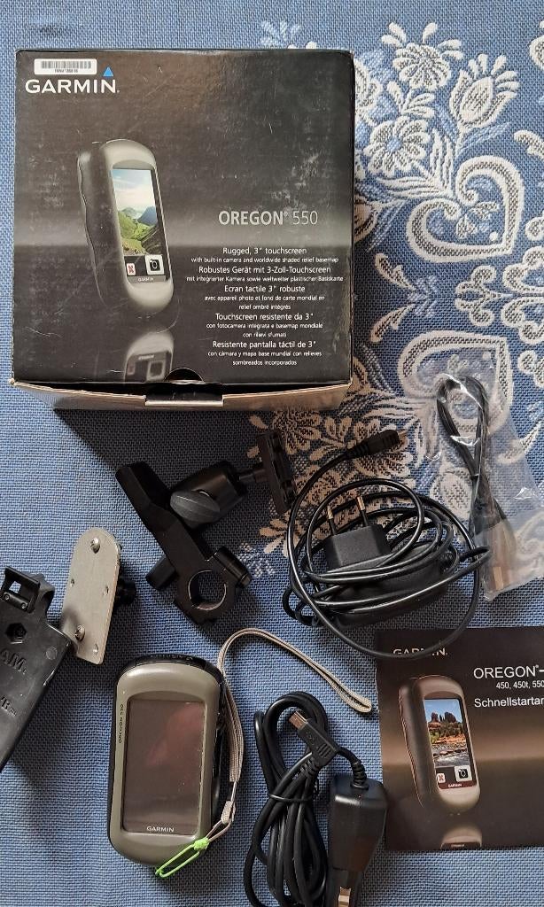 Garmin Oregon 550, Sport en Fitness, Bergsport en Wandelen, Ophalen, Gebruikt, Navigatie of Gps
