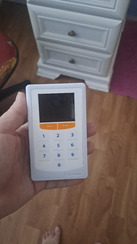 Rabobank scanner, Ophalen of Verzenden, Gebruikt