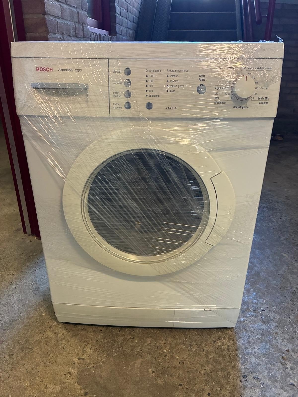 Goed werkende Bosch AquaStar 1200 wasmachine 6 kg, Witgoed en Apparatuur, Ophalen, 1200 tot 1600 toeren, Gebruikt, 4 tot 6 kg