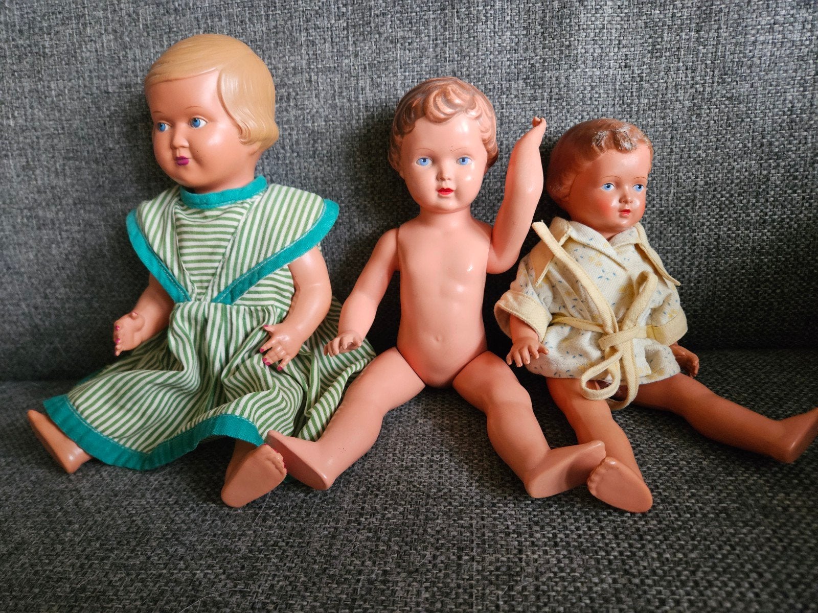 Oude Schilpad Poppen, Ophalen of Verzenden, Gebruikt, Pop