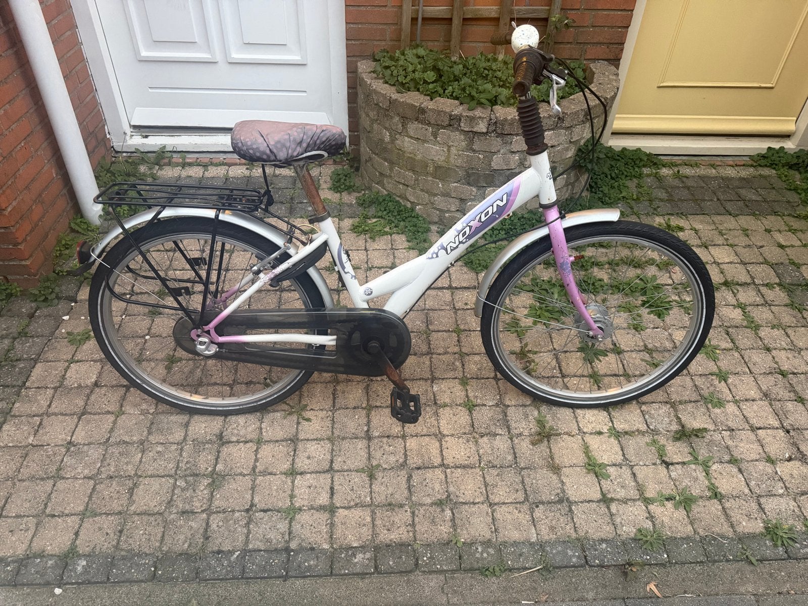 Noxon kinderfiets, Fietsen en Brommers, Ophalen, Terugtraprem, 22 inch, Gebruikt
