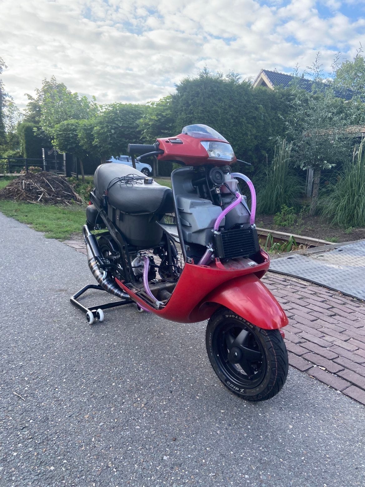 Piaggio quartz 70cc, Ophalen, Tweetakt, Overige modellen, Maximaal 45 km/u