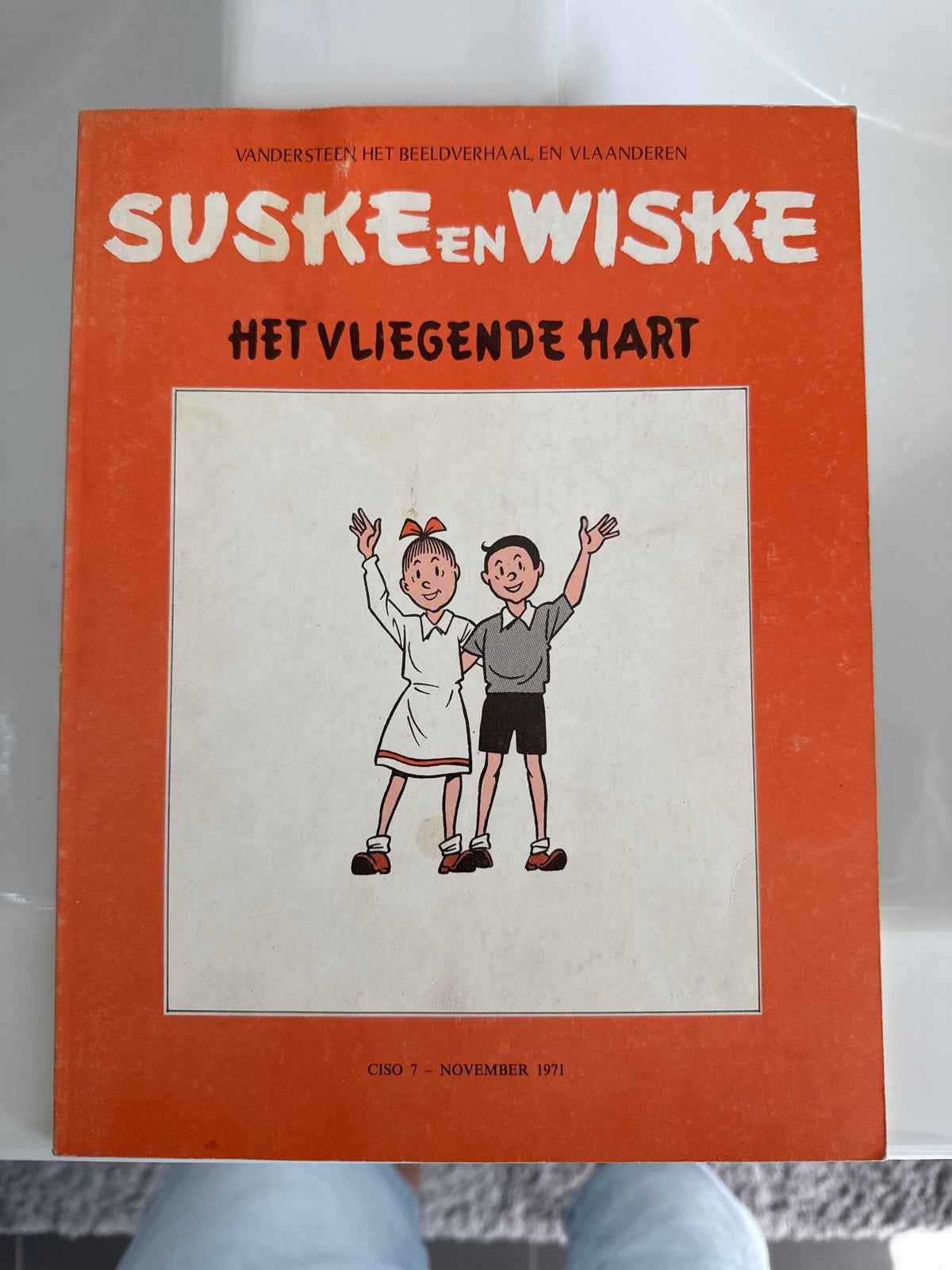 Suske en Wiske - Het Vliegende Hart (CISO 7, 1971), Boeken, Stripboeken, Eén stripboek, Ophalen, Gelezen