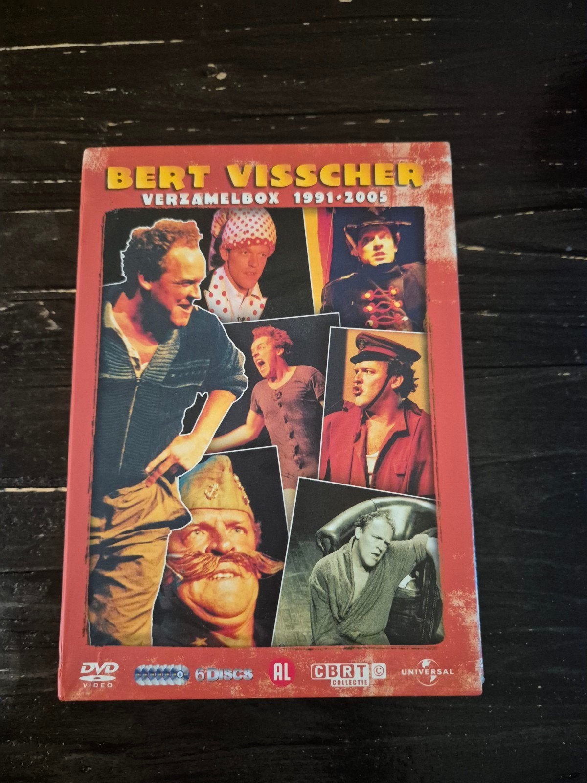 Bert Visscher Verzamelbox 1991 - 2005, Alle leeftijden, Ophalen of Verzenden, Zo goed als nieuw, Stand-up of Theatershow