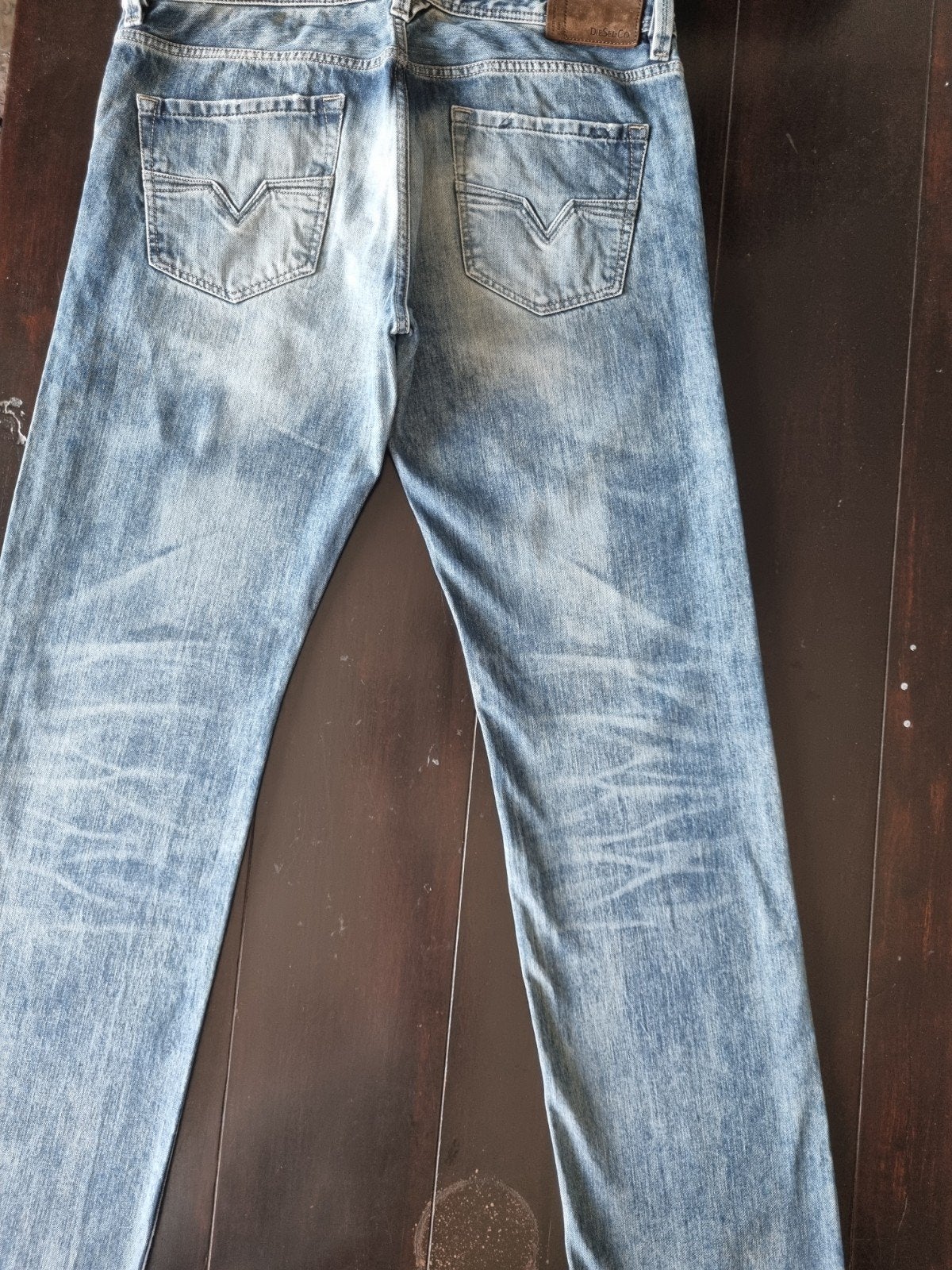 CLASSIC DIESEL LARKEE REGULAR STRAIGHT JEANS SIZE 36/36!!!, W36 - W38 (confectie 52/54), Diesel, Blauw, Ophalen of Verzenden