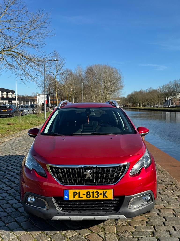 Peugeot 2008 1.2 Puretech 130pk 2016 Rood, Auto's, Peugeot, Particulier, Benzine, C, SUV of Terreinwagen, Handgeschakeld, Geïmporteerd