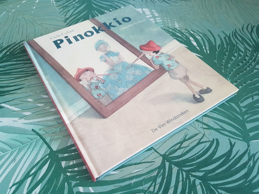 PINOKKIO  - Quentin Gréban (Vier Windstreken PRENTENBOEK), Ophalen of Verzenden, Zo goed als nieuw, Fictie algemeen