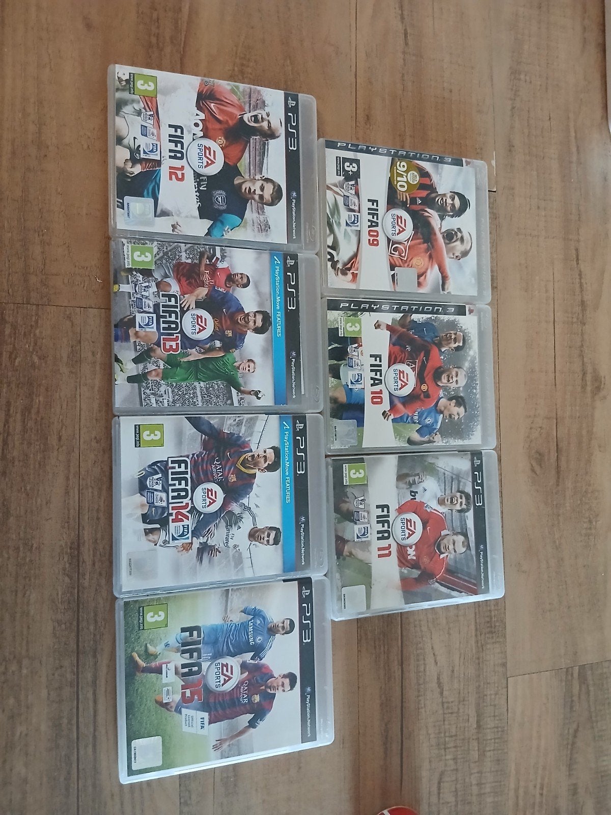 FIFA PS3 Collectie: FIFA 09 t/m FIFA 15 (7 spellen), Ophalen of Verzenden, Zo goed als nieuw, Sport, 3 spelers of meer
