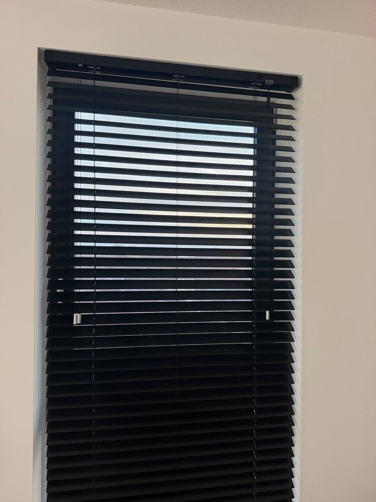 Luxaflex jaloezieën 100x200cm - Zwart, Zwart, Ophalen of Verzenden, Zo goed als nieuw, Metaal