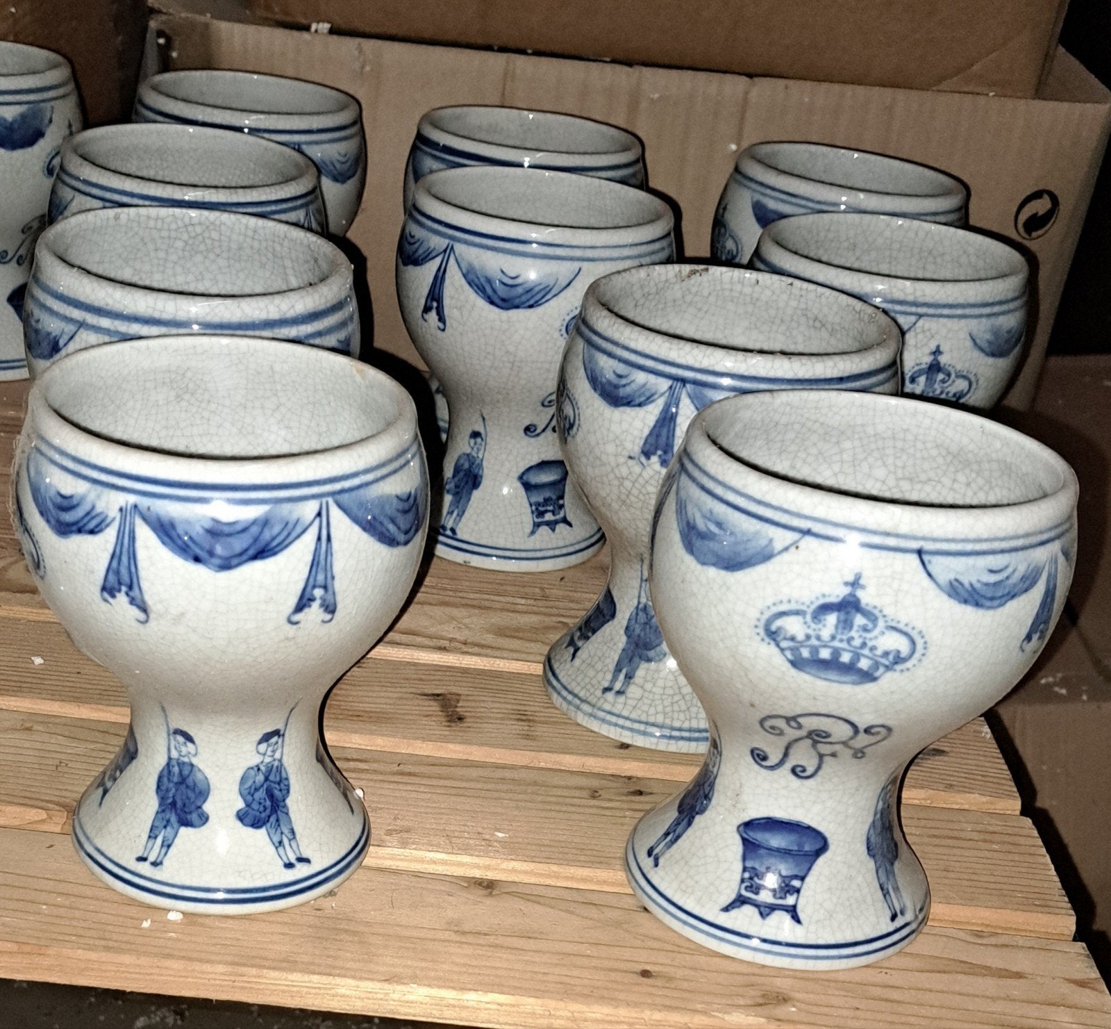 Kelken porseleine Kelken decoratie, Ophalen