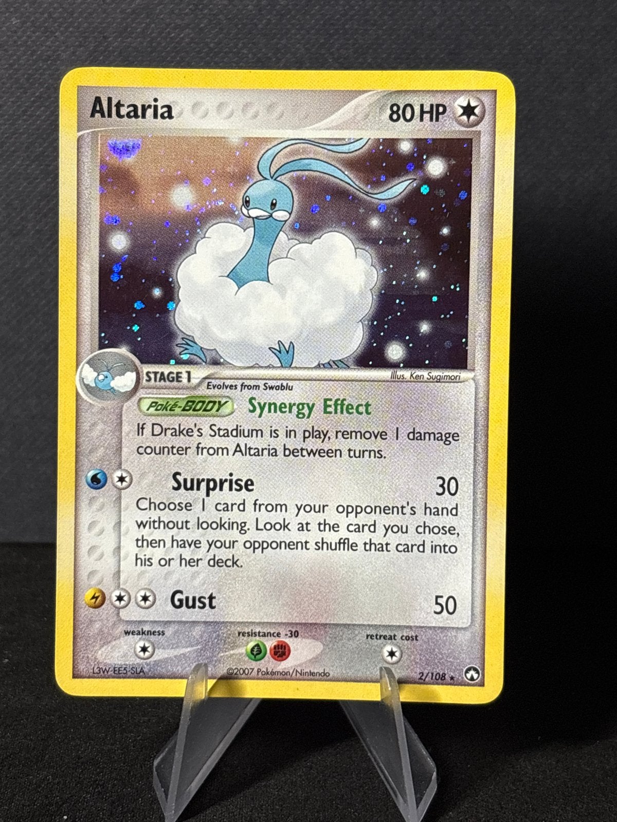 Altaria #2, Hobby en Vrije tijd, Verzamelkaartspellen | Pokémon, Ophalen of Verzenden, Zo goed als nieuw, Losse kaart, Foil