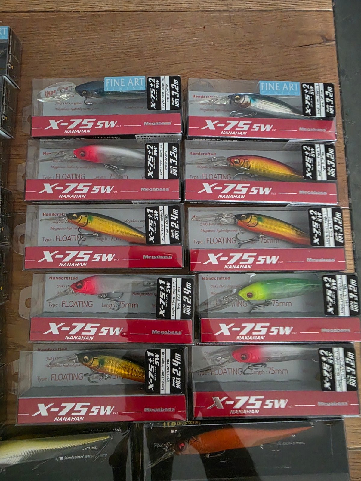 Megabass X-75 Nanahan Salt water, Watersport en Boten, Ophalen of Verzenden, Nieuw, Overige typen