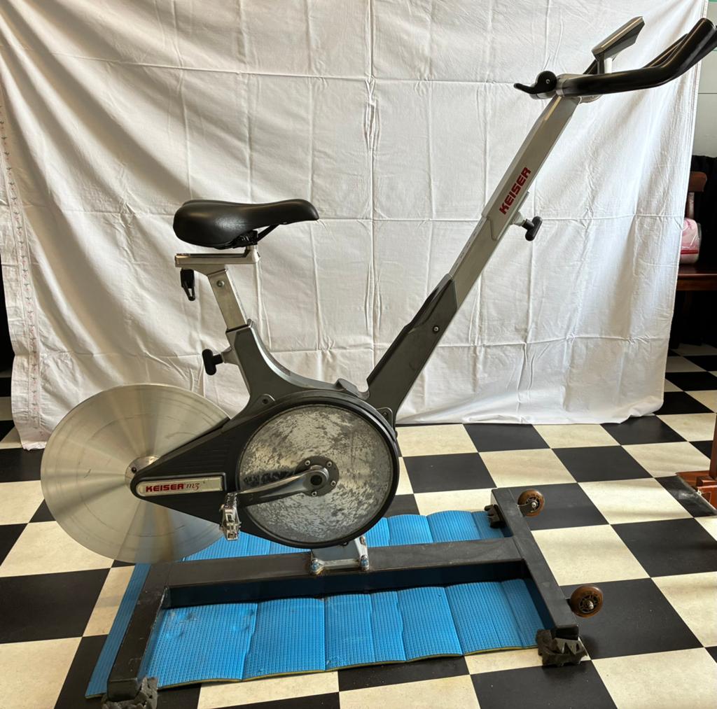 Keiser M3 Indoor Cycling Spinningfiets, Ophalen, Gebruikt, Spinningfiets, Metaal
