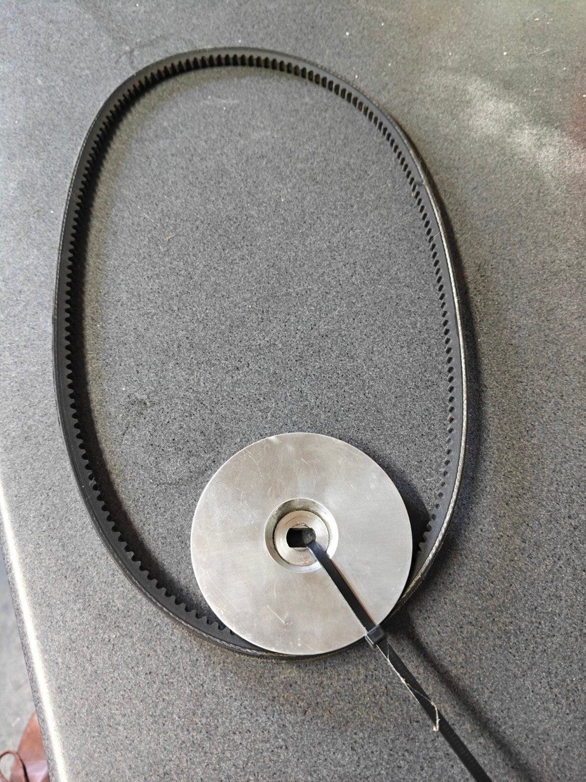 Vespa piaggio ciao cnc alu poelie 94mm, Ophalen, Zo goed als nieuw, Piaggio