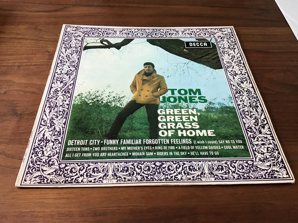 LP, 1967, TOM JONES, GREEN, GREEN GRASS OF HOME, SKL-4855, Ophalen of Verzenden, Zo goed als nieuw, 12 inch