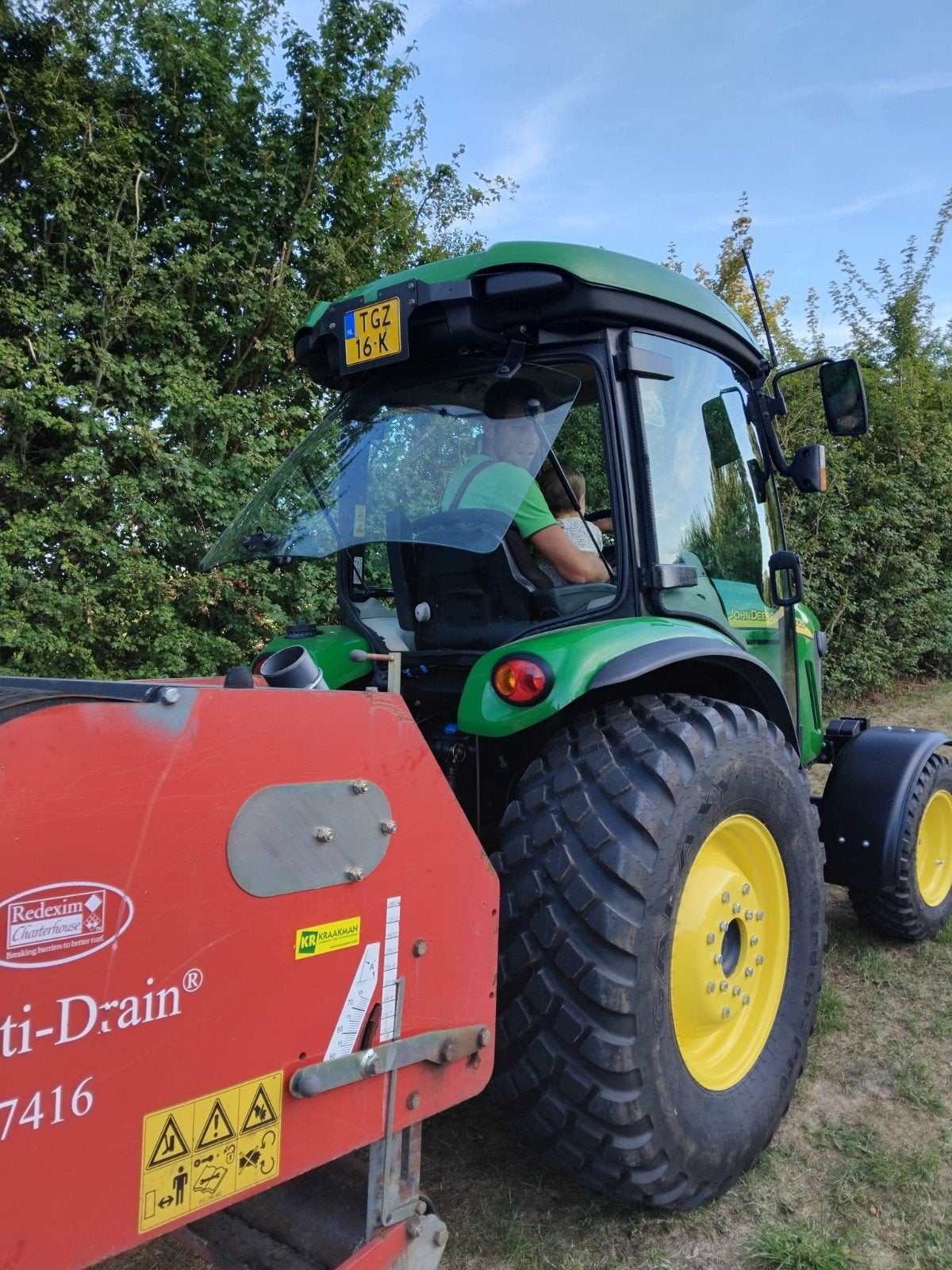 Redexim Verti-Drain 7416 beluchter, Ophalen of Verzenden