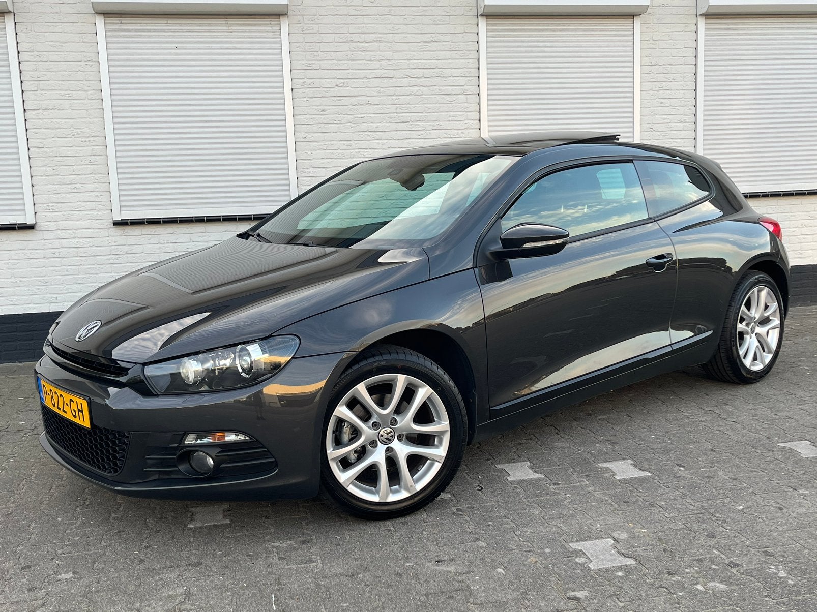 Zeer nette Volkswagen Scirocco 1.4 TSI met groot onderhoud!, Voorwielaandrijving, 4 cilinders, Bruin, 4 stoelen
