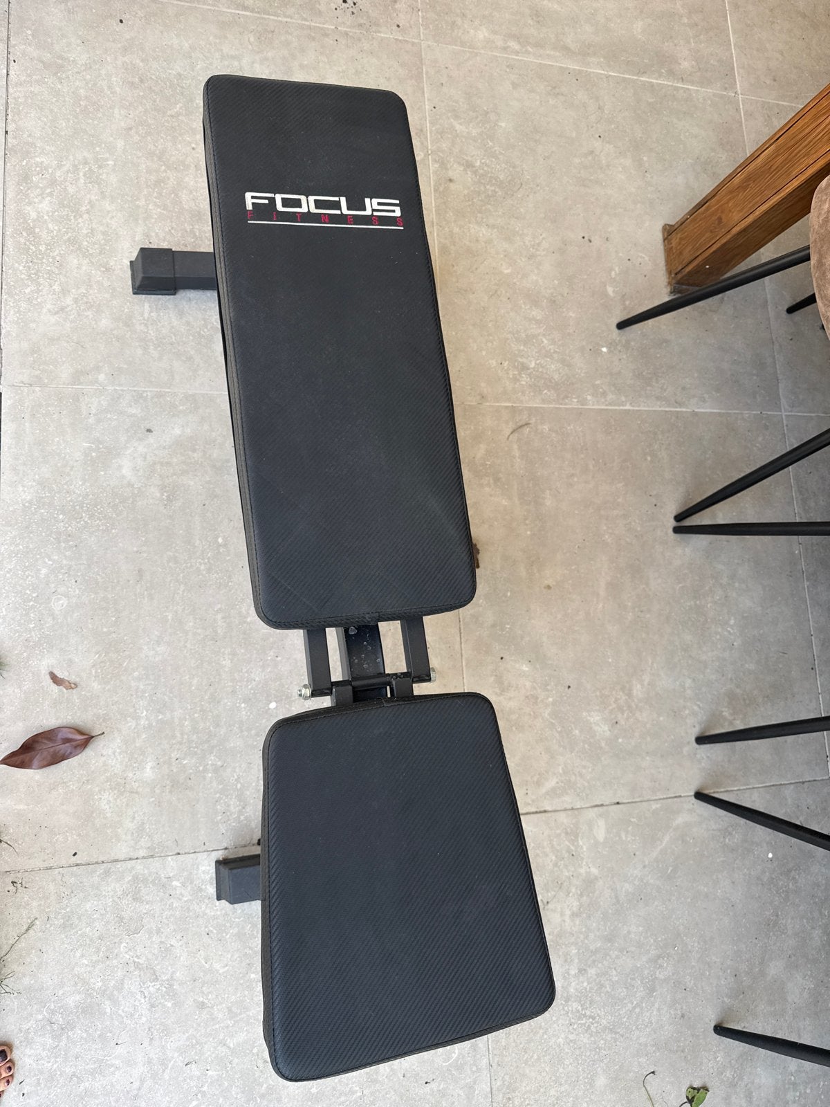 Focus Fitness Sportbankje - Zitting beetje los, Sport en Fitness, Ophalen, Gebruikt, Overige typen, Armen