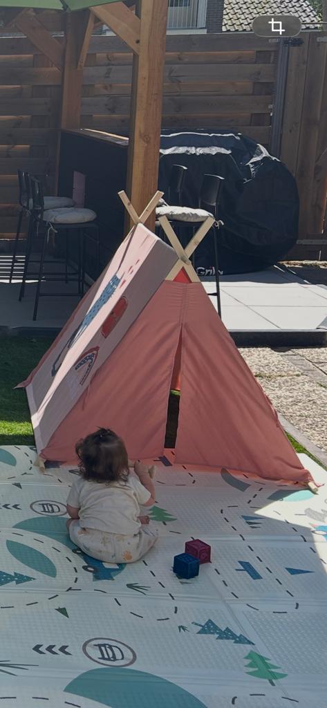 Kinder speeltent / tipi - zelf te repareren, Kinderen en Baby's, Ophalen, Gebruikt