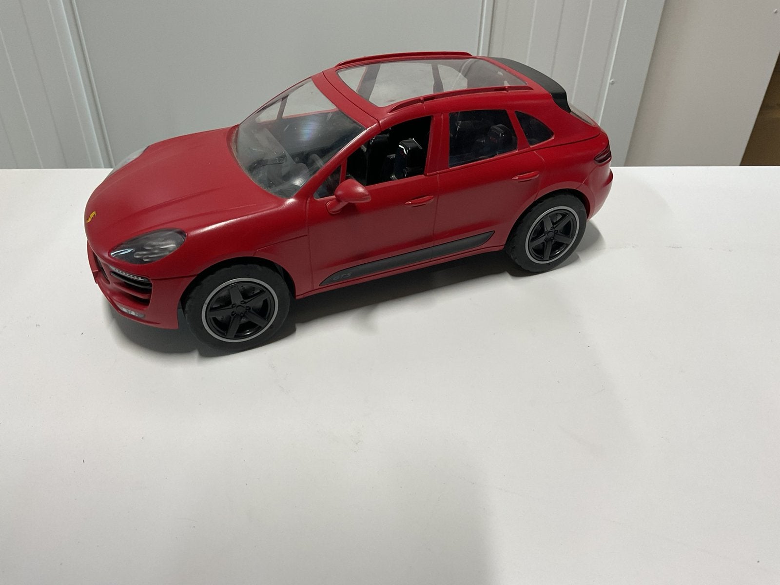 Porsche Macan van Playmobil met echt werkende verlichting, Ophalen, Zo goed als nieuw