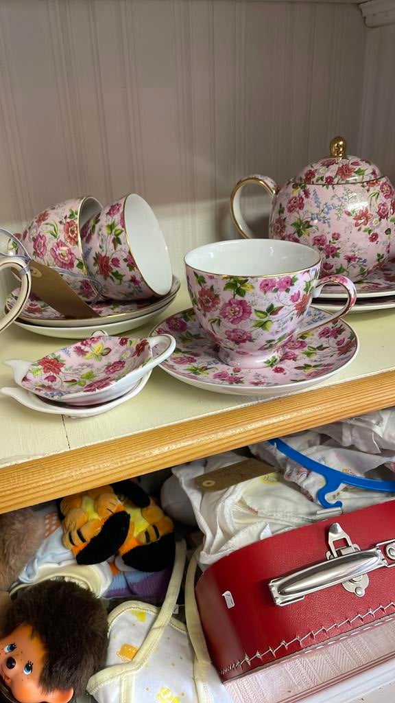 Leuke brocante set tozen, Ophalen of Verzenden