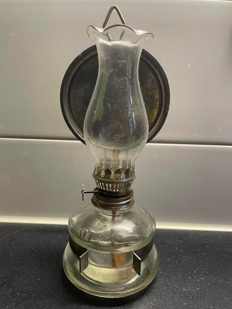 Olielamp, Ophalen
