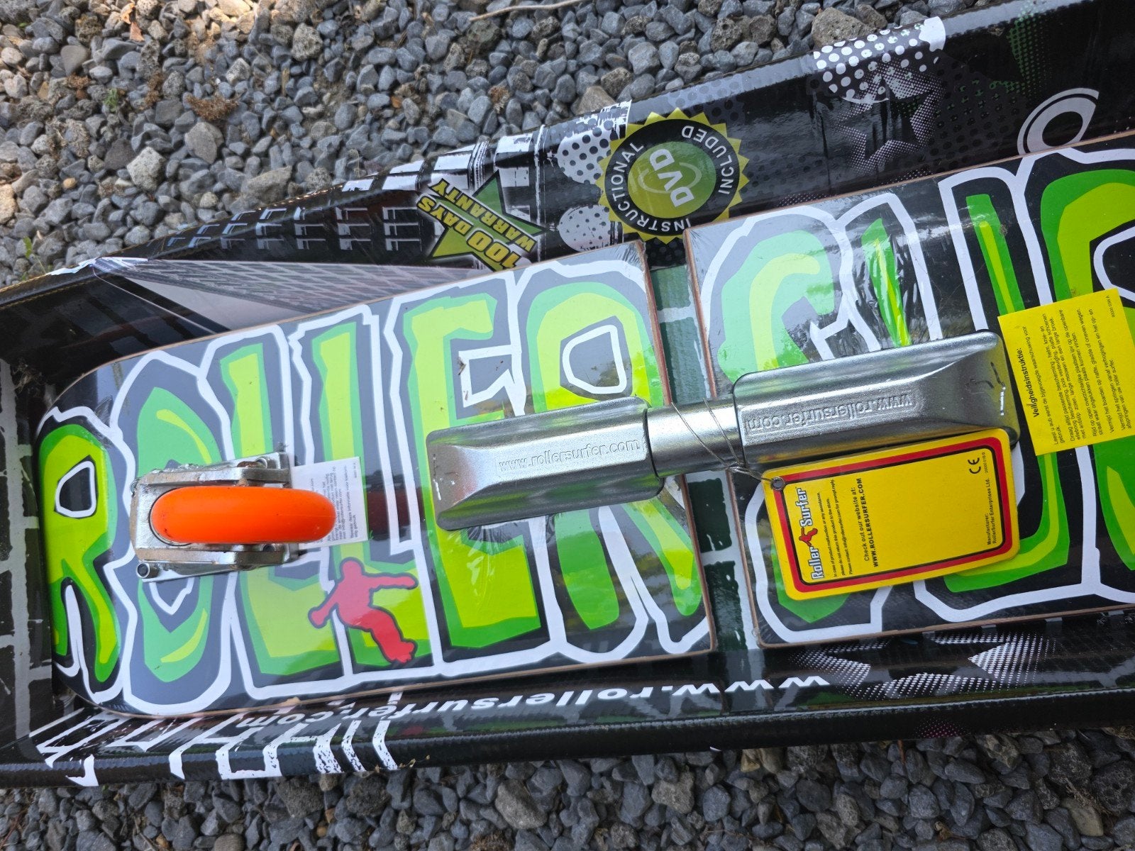 Roller surfer waveboard origineel hout, Ophalen, Gebruikt, Waveboard