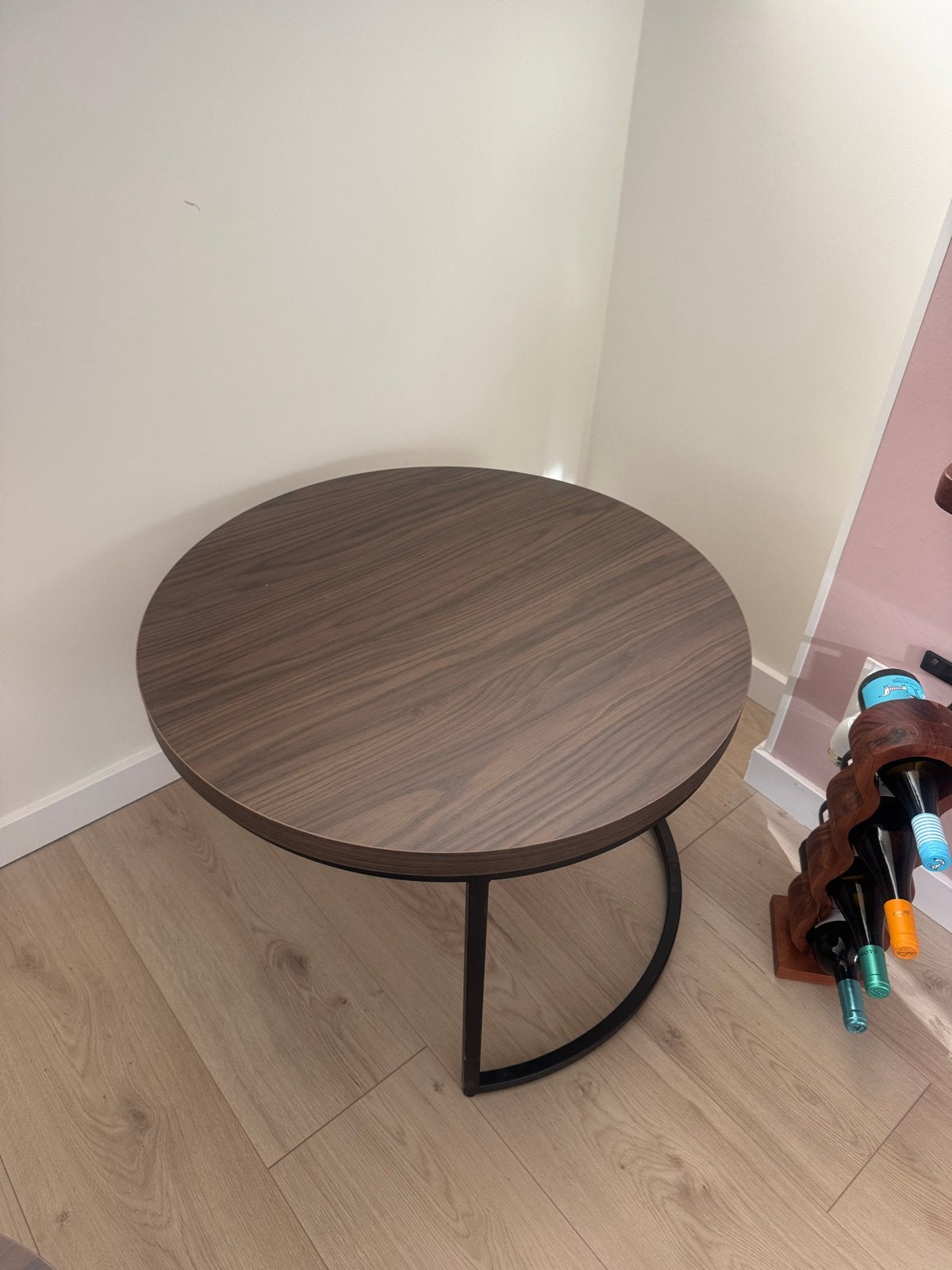 Nieuwe Haco salontafel - Rond, 75cm diameter, Huis en Inrichting, Tafels | Salontafels, Ophalen, Nieuw, Rond, 50 tot 100 cm