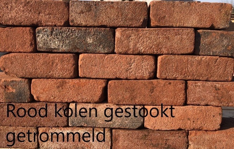 -1 Partijen metselstenen Waalformaat op=op, Ophalen of Verzenden, Nieuw, Bakstenen