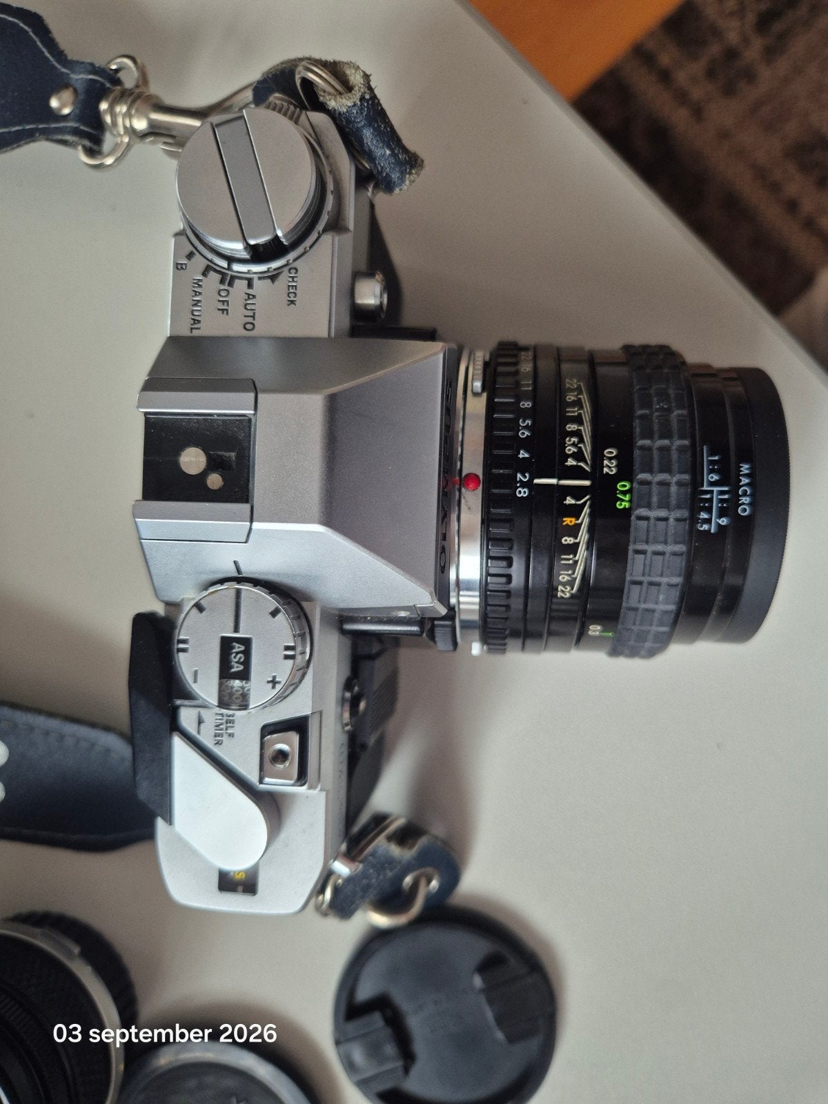 Olympus OM-30 Spiegelreflexcamera met 2 lenzen en tas, Ophalen of Verzenden, Spiegelreflex, Olympus