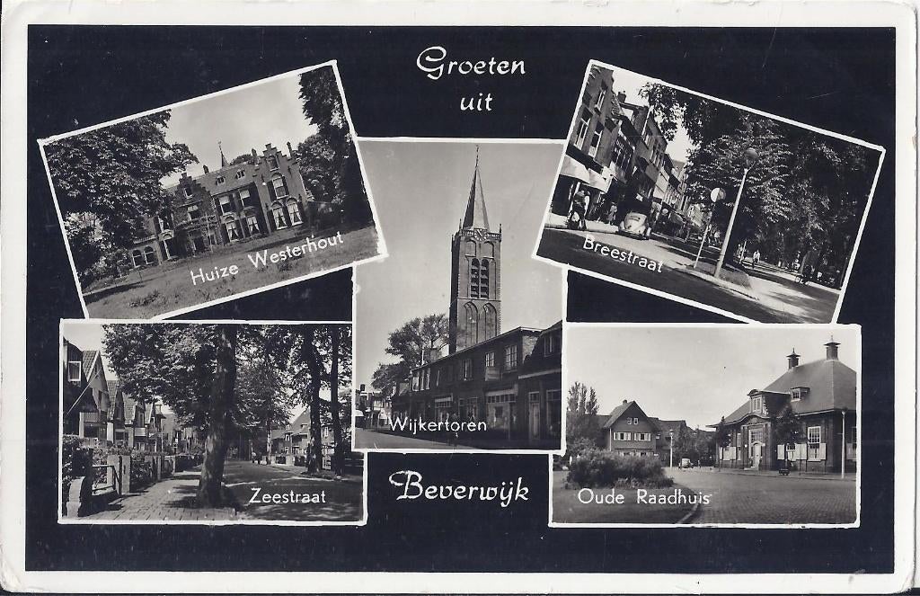 Beverwijk Oude ongelopen ansichtkaart ( 7903), Ophalen of Verzenden, 1960 tot 1980, Ongelopen, Noord-Holland