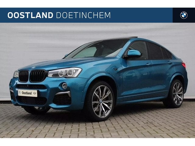 BMW X4 M40i High Executive M Sport Automaat / Schuif-kanteld, Auto's, BMW, Automaat, Gebruikt, Blauw, 1820 kg