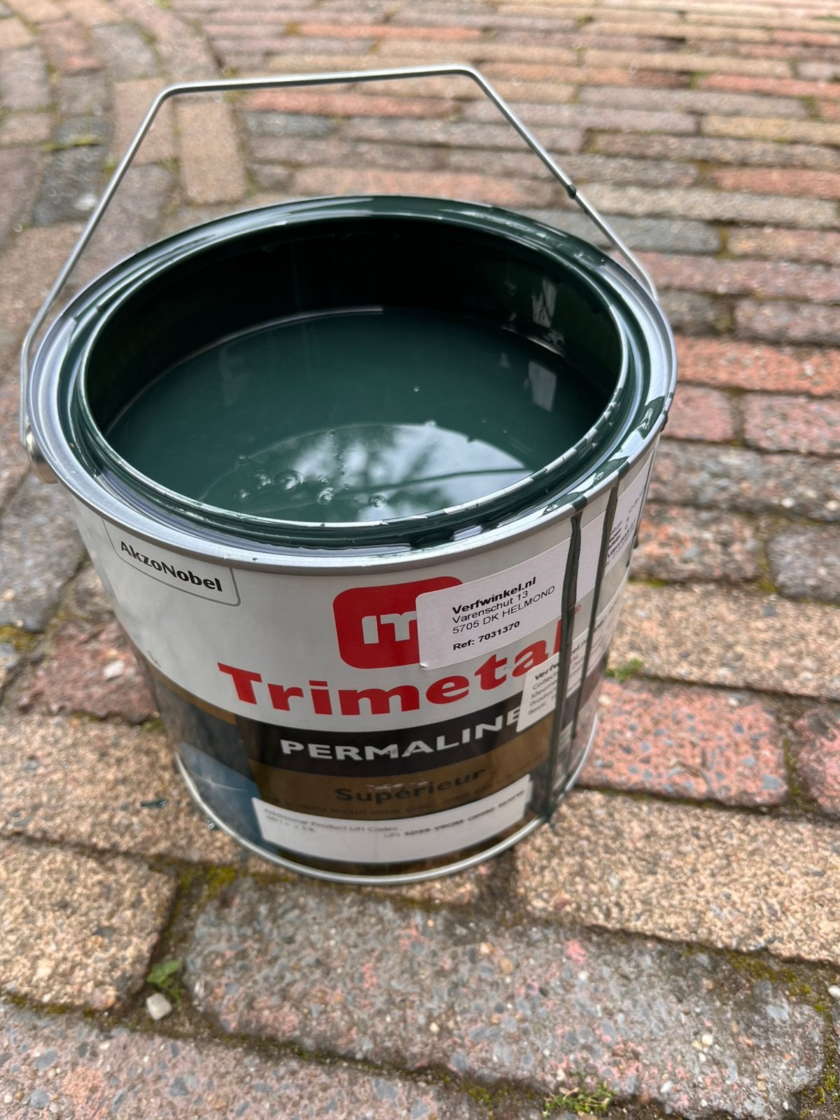 Trimetal Permaline Superieur buitenlak ral 6012, Ophalen, Zo goed als nieuw
