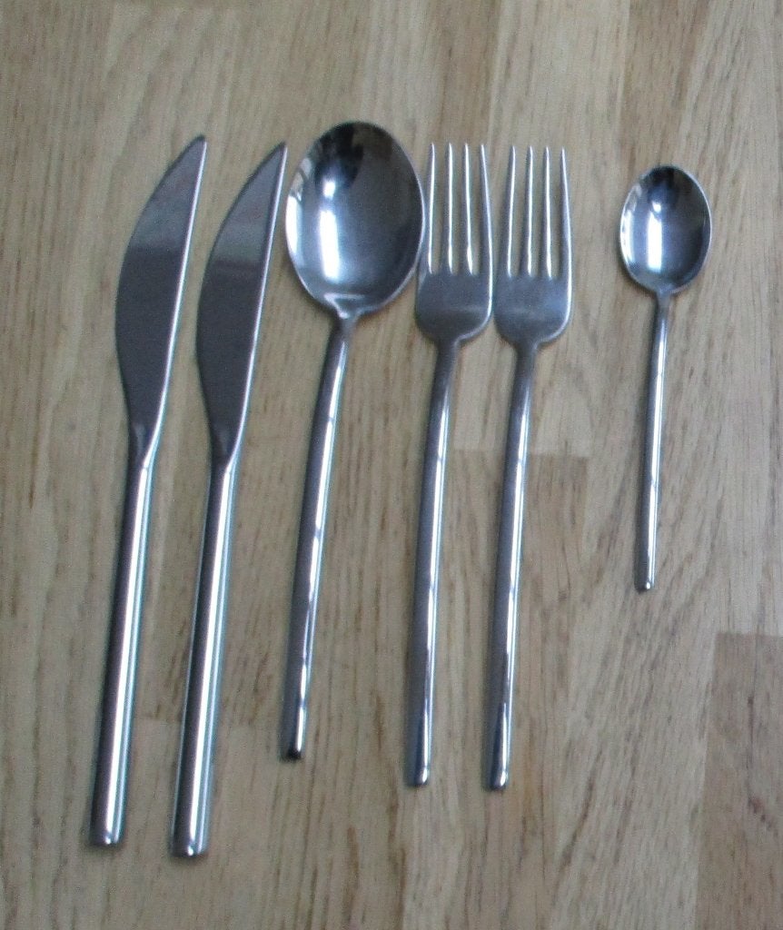 Bestekdelen Mepra inox 18/10 Italy goede staat, Ophalen of Verzenden, Zo goed als nieuw, Rvs of Chroom